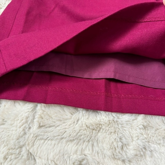 NWT J. Crew Women's Size 0 Purple Wool Blend Sidewalk Skirt - Picture 5 of 5